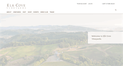 Desktop Screenshot of elkcove.com